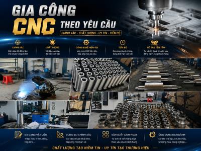 CNC theo yêu cầu khách hàng